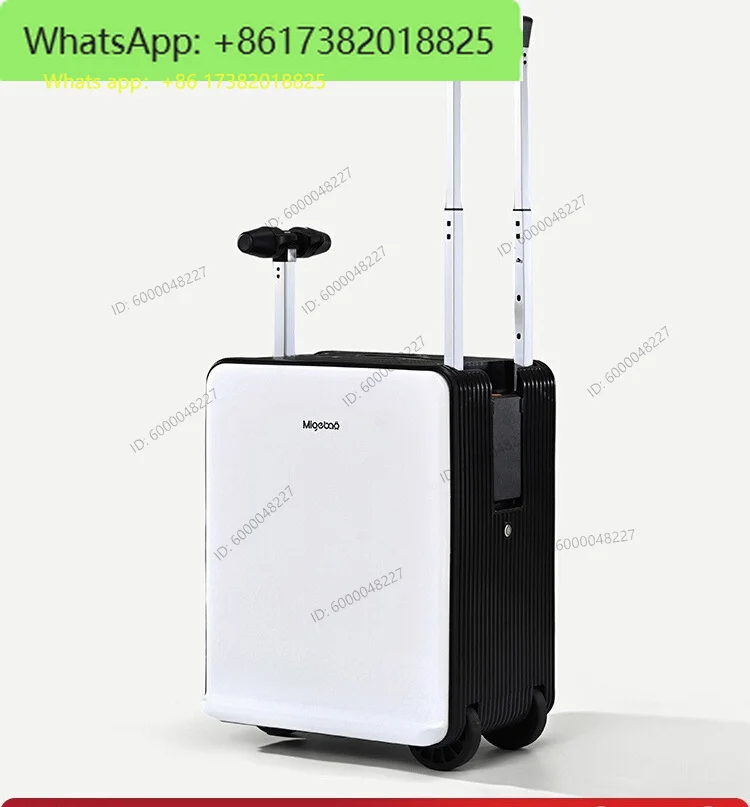 Electric suitcase riding can sit on the plane 2025 new suitcase 20-inch boarding case large capacity men and women