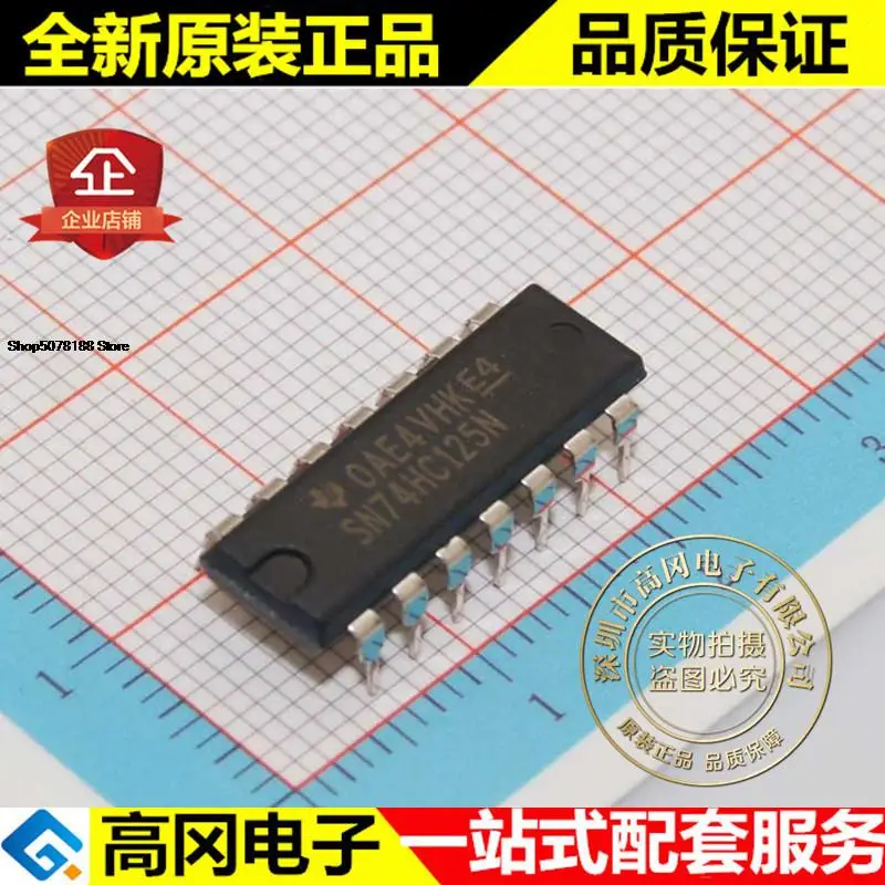 

Оригинальный Новый Быстрая доставка SN74HC125N 74HC125 DIP-14, 5 шт.