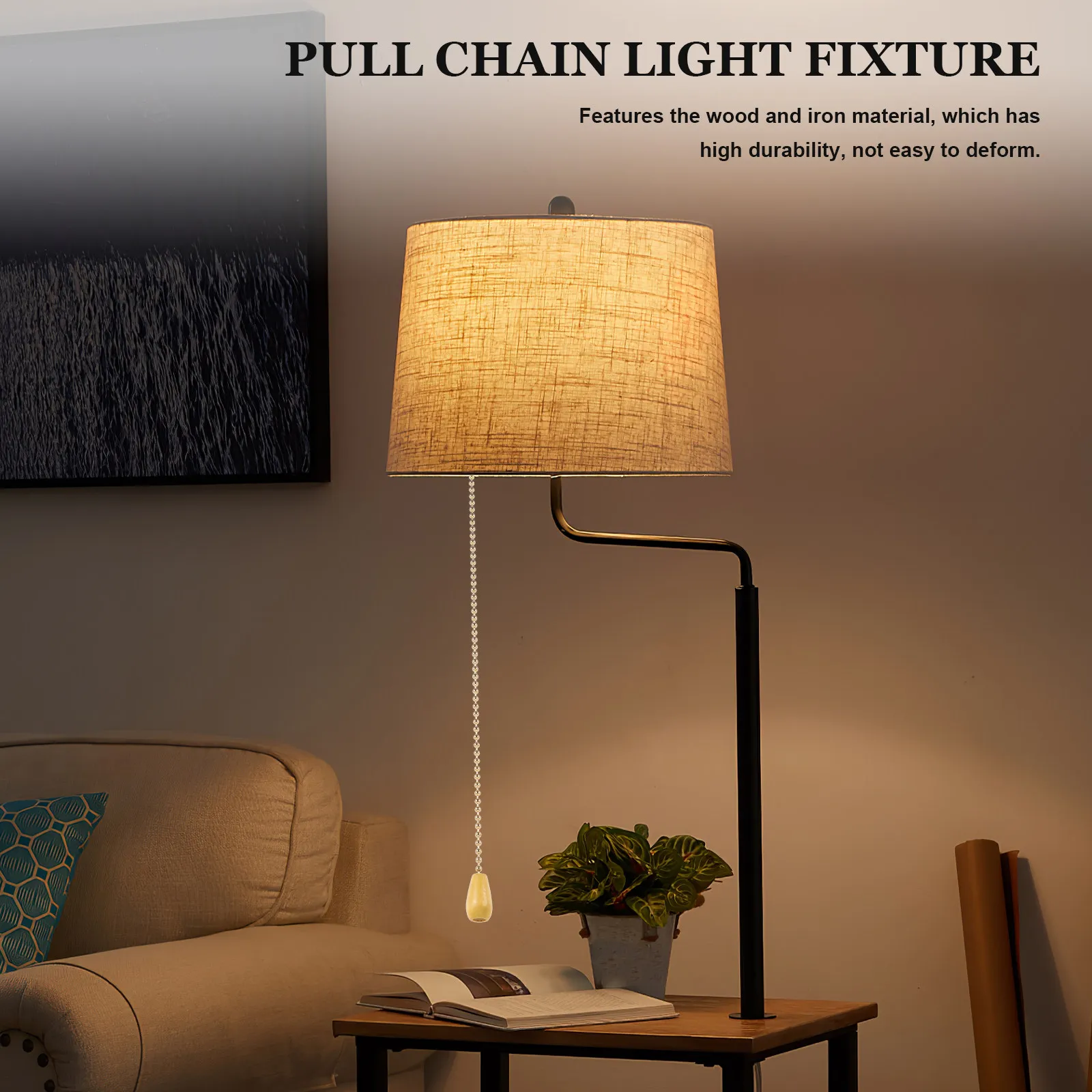 

Прочный сменный вытяжной шнур для потолочного светильника в ванной, гараже, мастерской, подвале, навесе для автомобиля, бесшумный, долговечный.