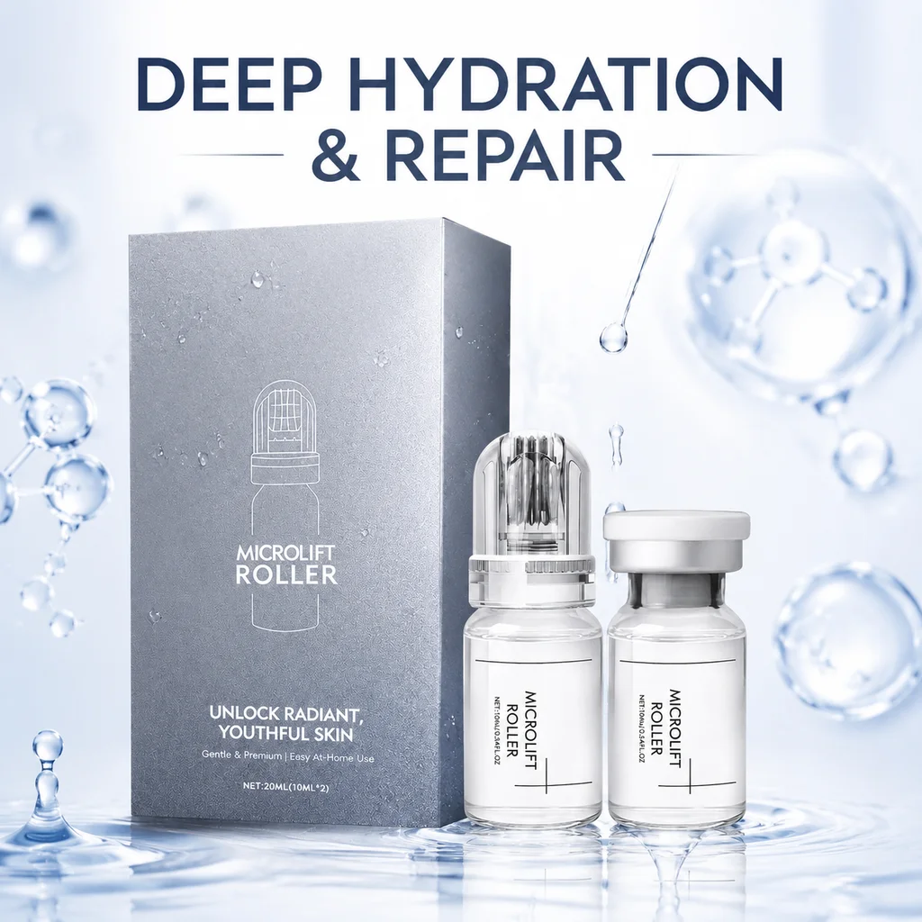 0.25mm Microneedle Brightening Serum Facial Serum Moisturizing and Repairing Deep Hydration Lock Stabilizing and Restore Gentle - view 5
