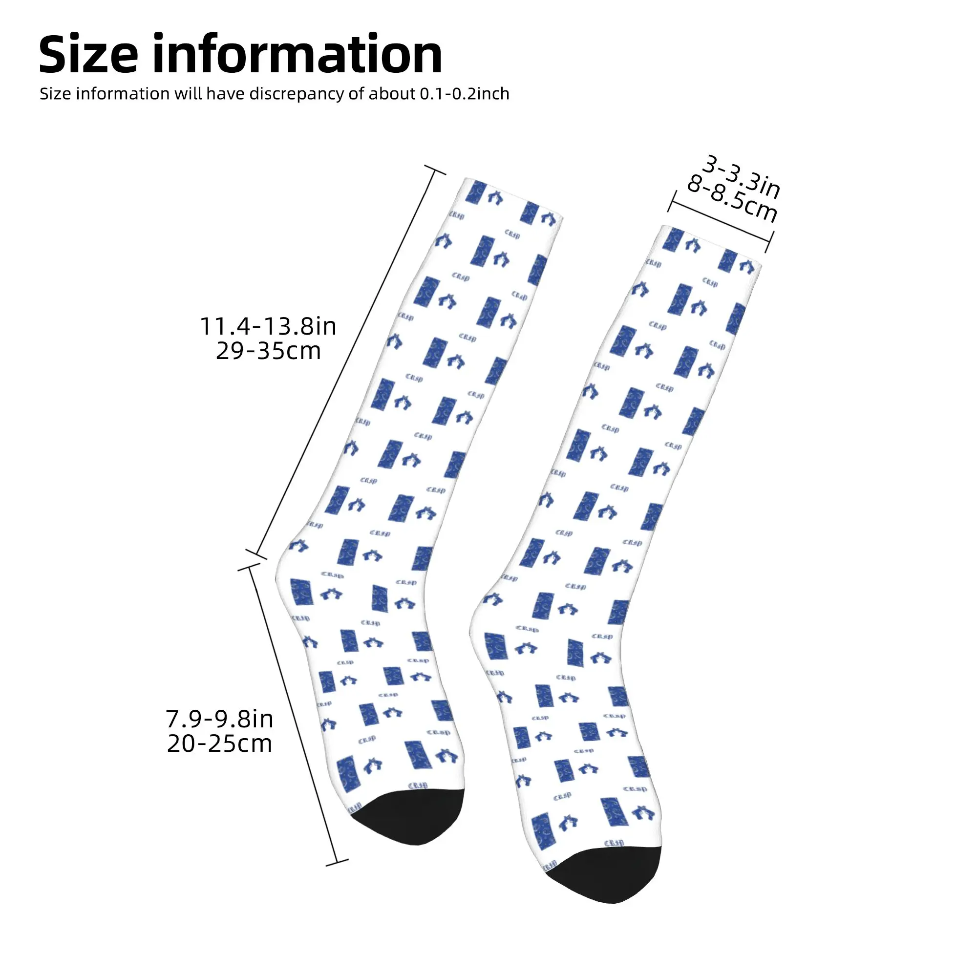 All Seasons Crew Stockings crip official bagpack Socks Harajuku Funny Hip Hop Long Socks Accessories for Men Women Gifts