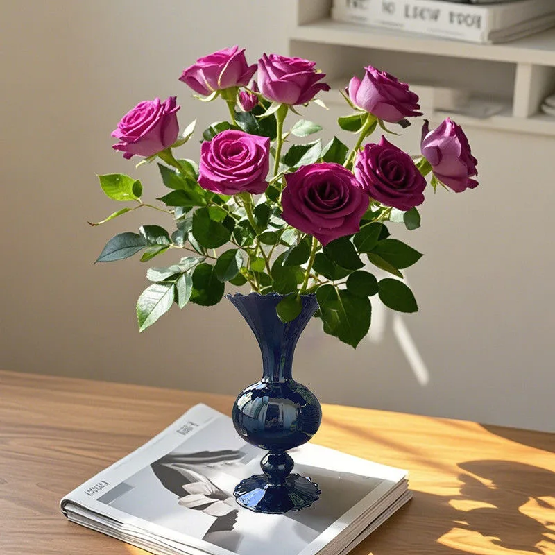 

Европейская роскошная стеклянная ваза для пожилых людей, украшение для офиса, дома, кабинета