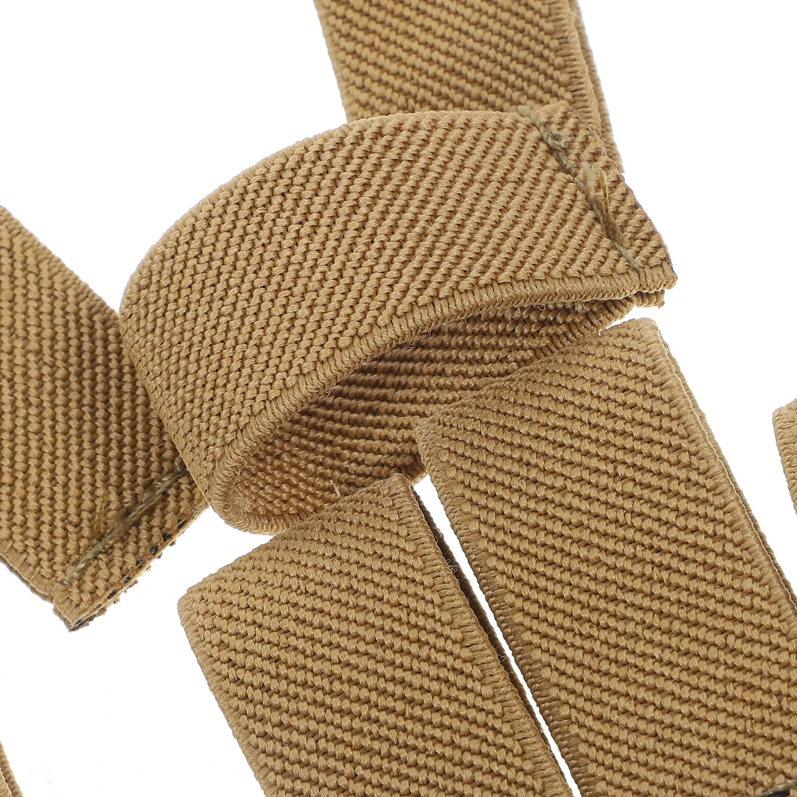 

8pcs Elastic Keepers Belt Strap Retainer Nylon Loops Adjustable Backpack Straps Outdoor Fitness Accessories