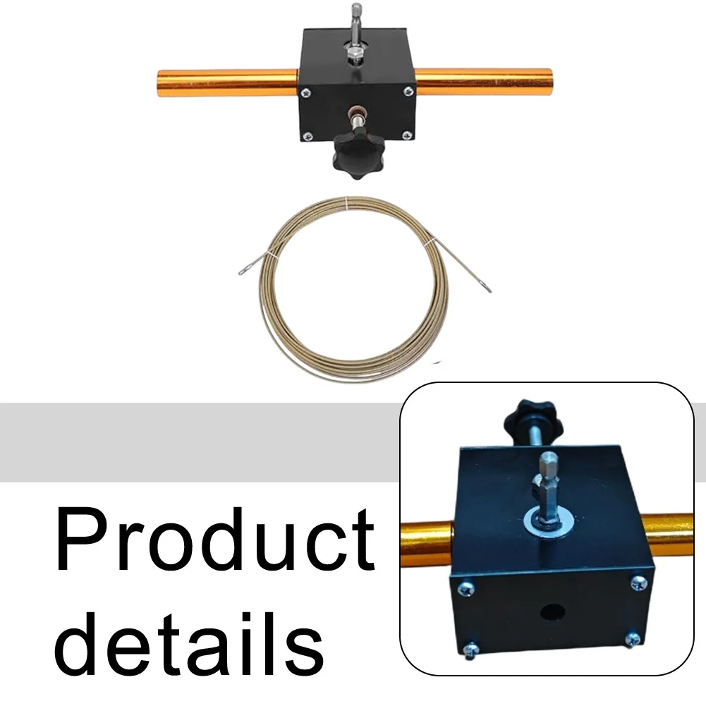 /Automatic /Wall /Wiring Machine Electric Drill Cable Puller 3-6mm Wire Threading Tool For Construction Hydroelectric Home Decor