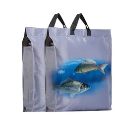 Portable Folding Fishing Bag EVA Foldable Bucket Outdoor Fishing Water Tank Fish Wear Bucket Fish Care Gear Tackle Storage Bag