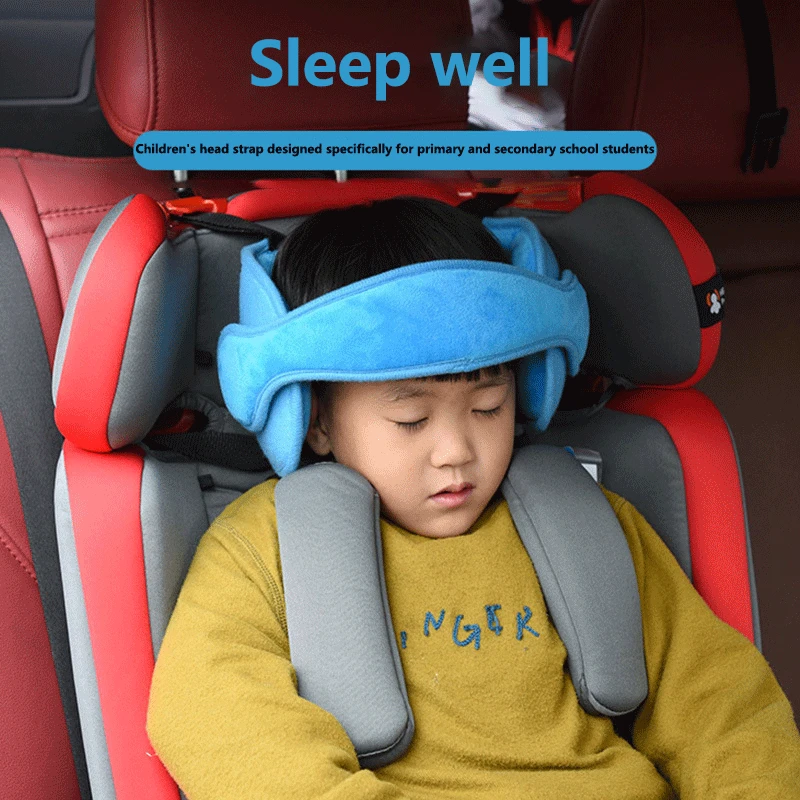 Child Safety Car Seat Head Fixing Belt Baby Head Sleep Aid Baby Head Protector Baby Sleeping Healthy Dropshipping