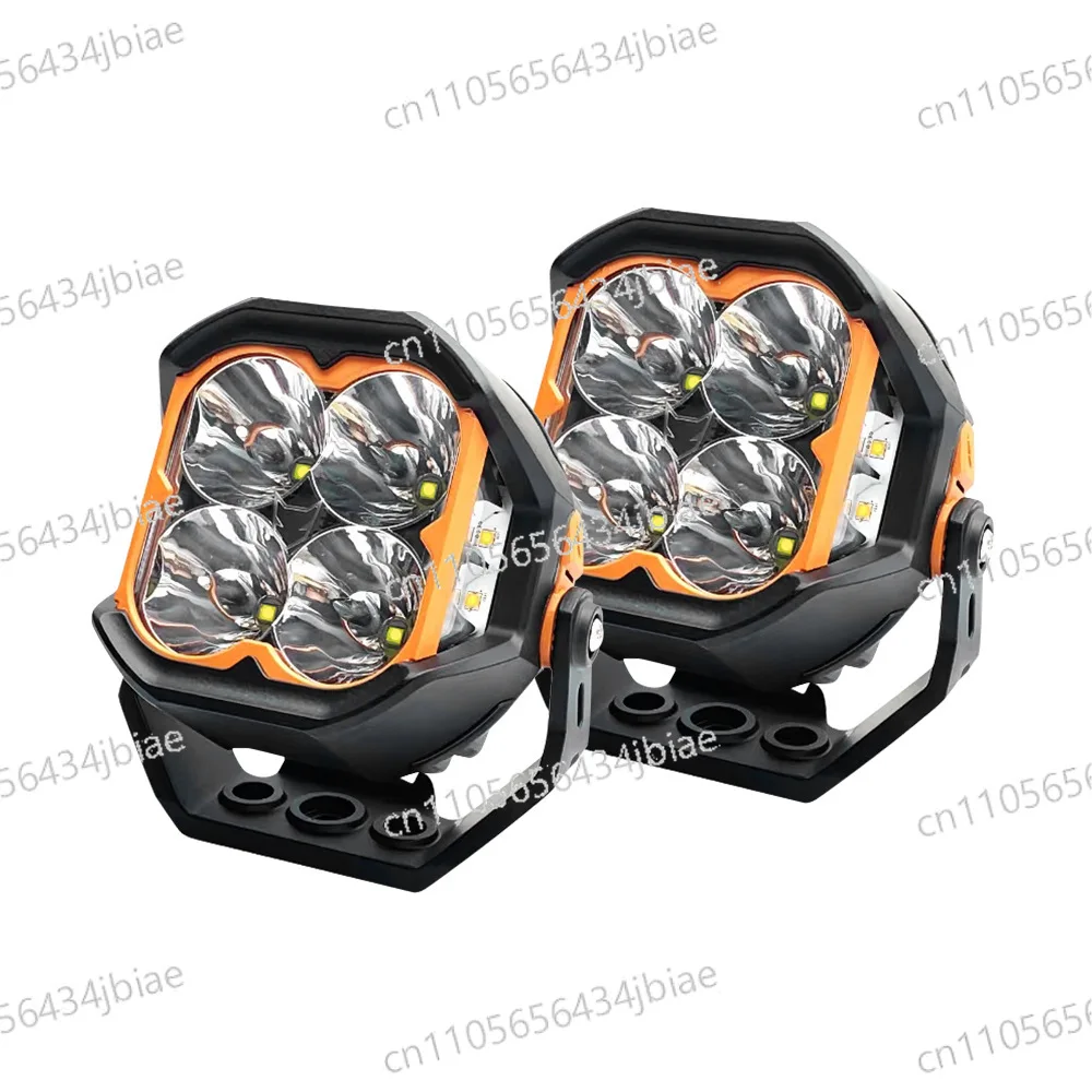 5-Inch 128W car auxiliary light spotlight floodlight LED off-road vehicle modified work light