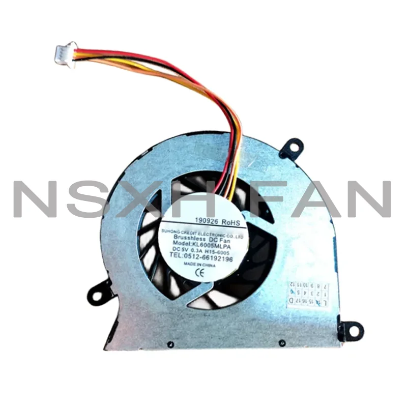 New CPU Cooler Fan For Voyo VBook A3 Pro 13.3 KL6005MLPA Radiator 4pin  3pin