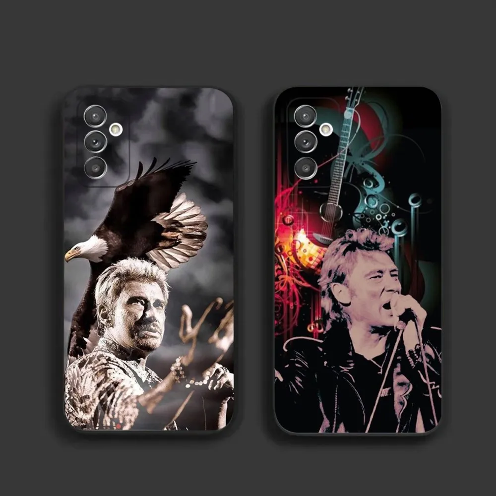 J-Johnny Hallyday Music Phone Case For Samsung S21,S22 Ultra,S20,S30 plus,S22 plus,S23,S30 ultra 5G Silicone Cover