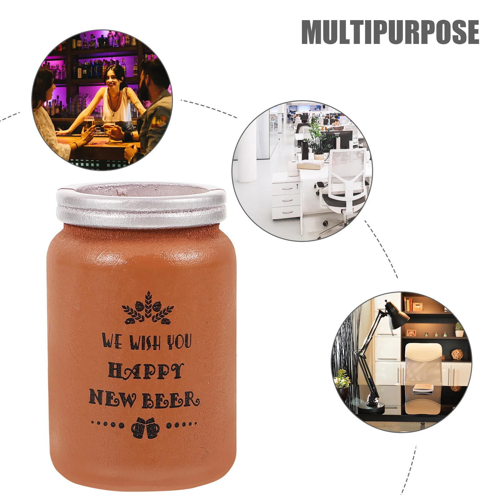 

Wood Cans Place Holders Lively Interesting Photo Clips Table Decoration for Bridal Shower Engagement Birthday Graduation