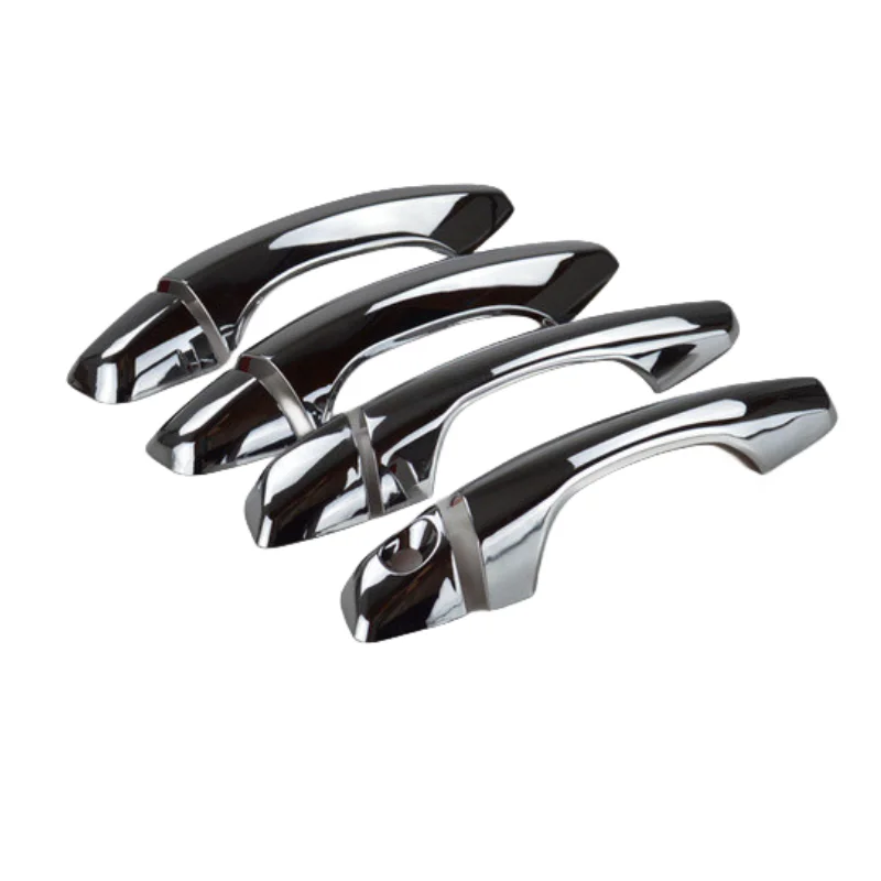 FUNDUOO For Hyundai SANTA FE / IX45 2013-2018 Chrome Car Door Handle Cup Bowl Cover Trim Styling Auto Accessories