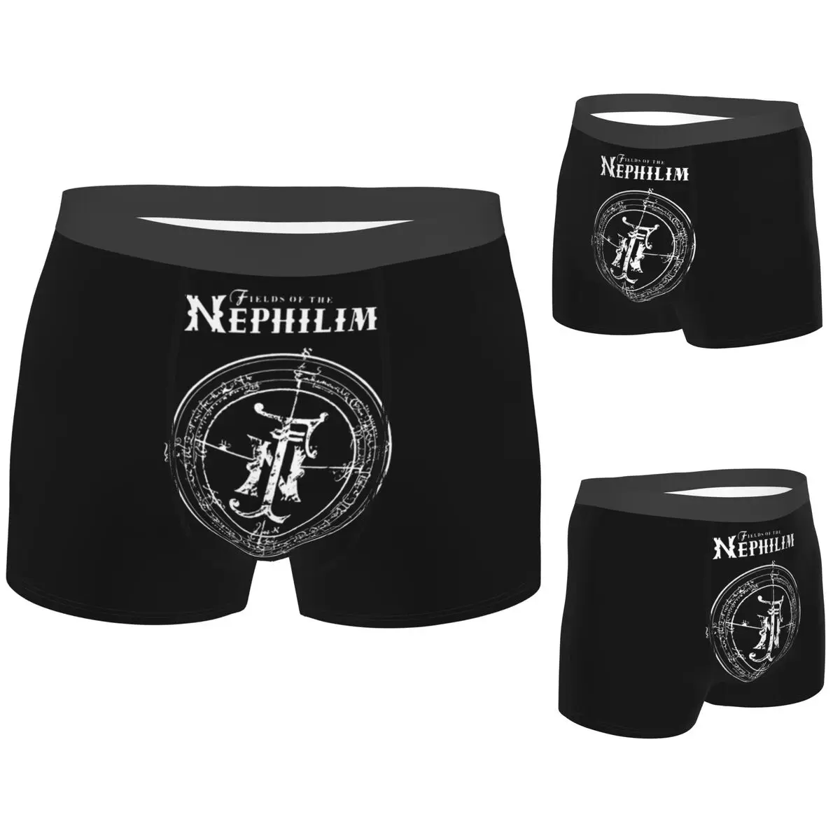 

Boxer Underpants Shorts Fields Of The Nephilim Panties Men's Breathable Underwear for Homme Man Boyfriend Gifts