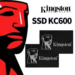 Kingston KC600 SSD 2TB 1TB 512GB 256GB SATA 3 2.5 inch ภายในฮาร์ดดิสก์512GB HDD HD SSD 1TB โน้ตบุ๊คพีซี