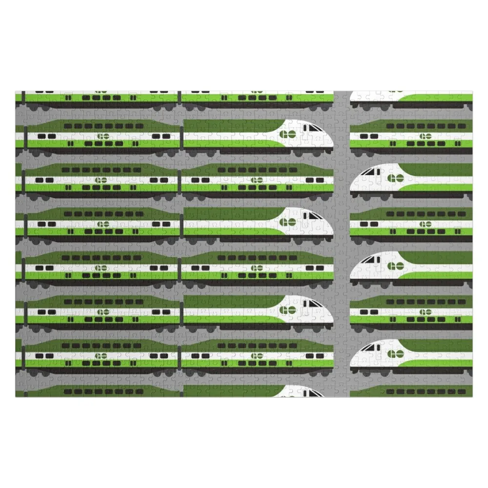 

Go Train Jigsaw Puzzle Personalised Name Personalized Toy Game Children Puzzle