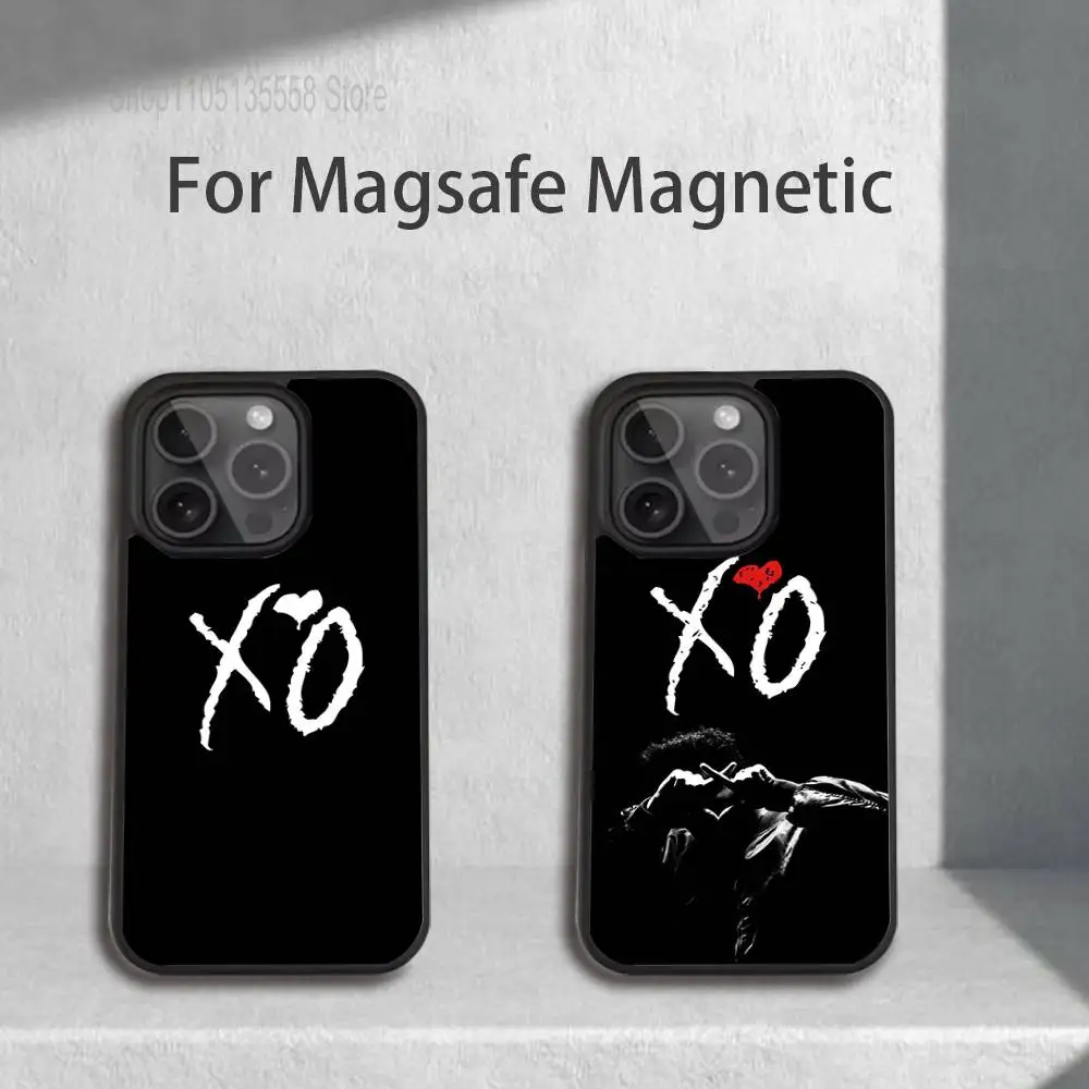 

Singer The W-Weeknd X-XO Phone Case For iPhone 17,16,15,14,13,12,11,Pro,Max,Plus,Mini,SE4,E Magnetic Magsafe Wireless Charging