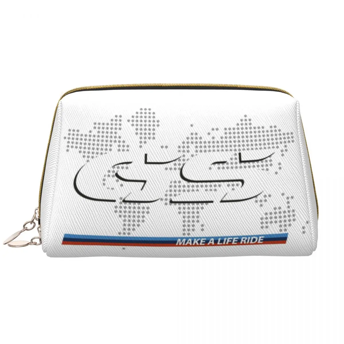 לעשות נסיעה חיים gs אופנוע הרפתקאות תיק קוסמטי נשים קיבולת גדולה בעולם מפת איפור מקרה יופי אחסון שקיות