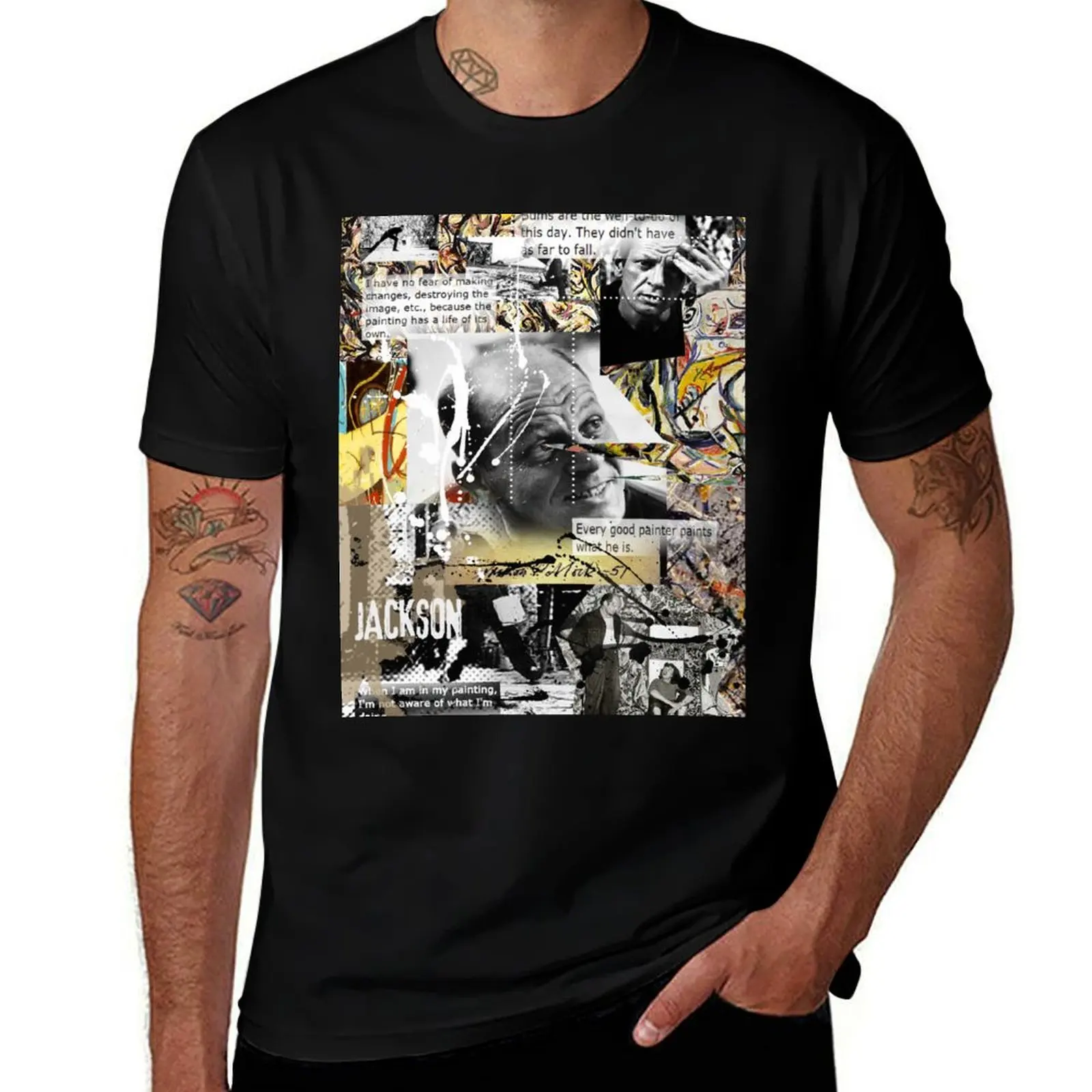 pollock T-Shirt Daily Wear Print T-Shirt