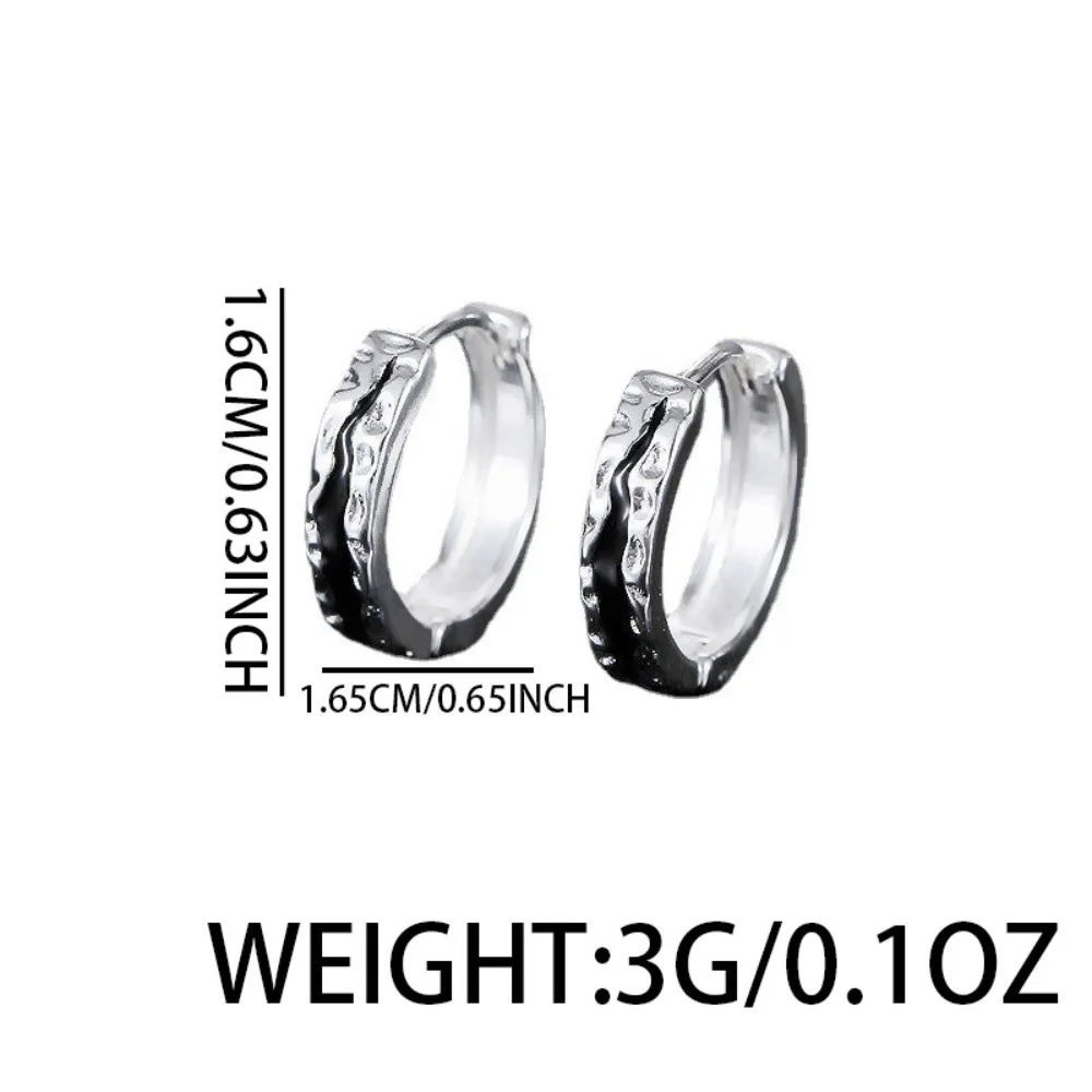 1pair Fashionable and Unique Multi-purpose Men's Ear Hoop Design - High-end Ear Jewelry with A Stylish Touch