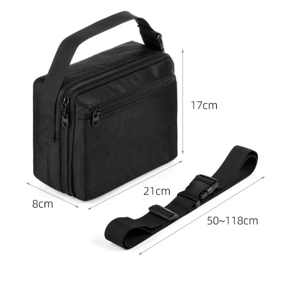 Travel Carrying Case Storage Bags for AuKing M8-F with Shoulder Straps Portable Video Projectors Protector Box