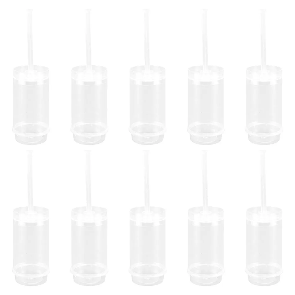 

25Pcs Push Cake Tubes High-Quality Food-Safe Plastic Easy Clean Reusable for Cakes Ice Cream Jelly Cheesecake DIY Baking Tools
