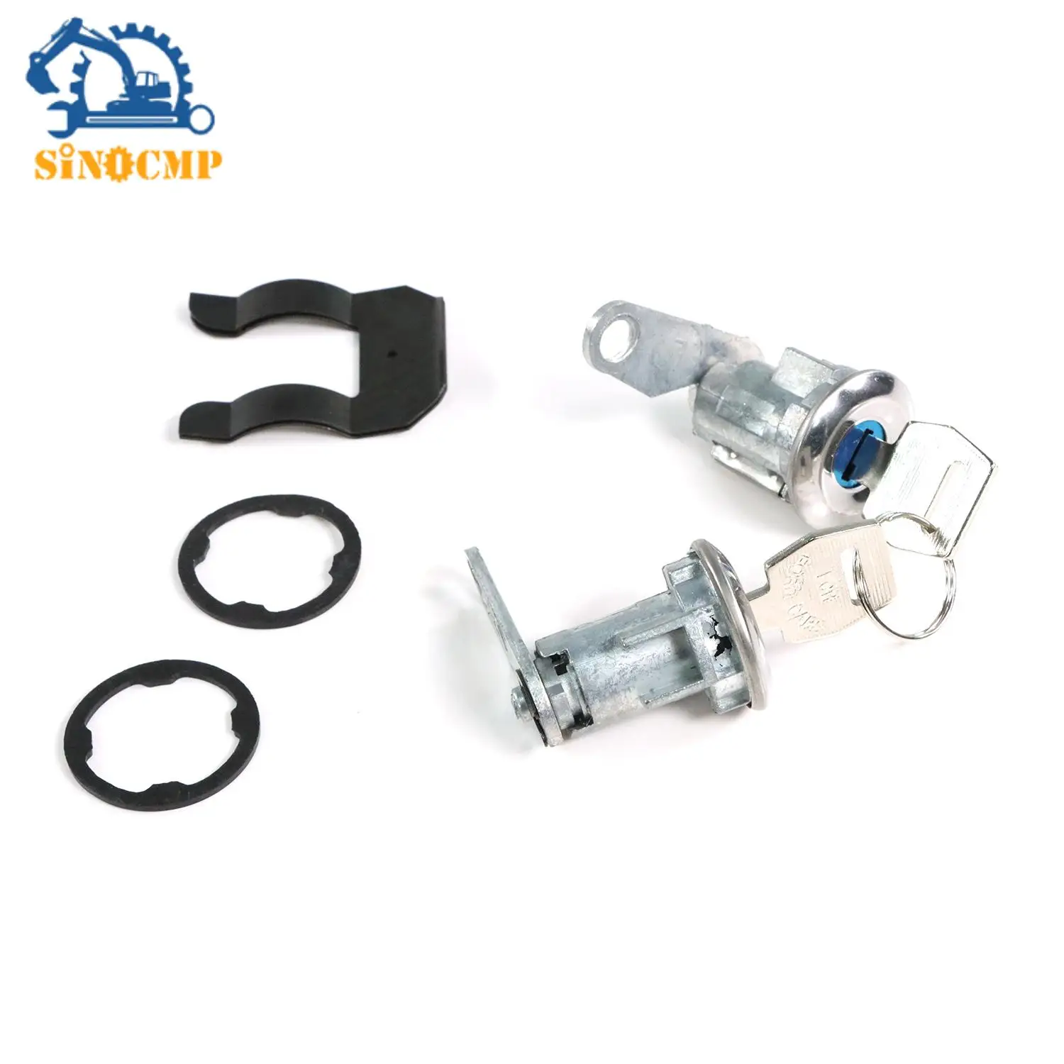 

New 5070001 Replacement Door Lock Cylinder Set with Keys For E-150 250 350 Econoline Mercury Mustang Custom F100 F150 F250 F350