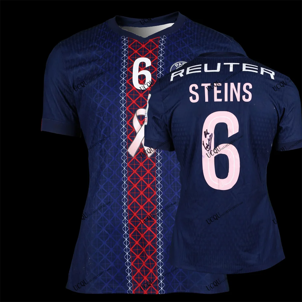 لوك ستينز # 6 2025-26 جديد وصول باريس كرة اليد فرنسا ثلاثية الأبعاد مطبوعة جيرسي تي شيرت الكبار أطفال للجنسين لاعب توقيع الطبعة #1