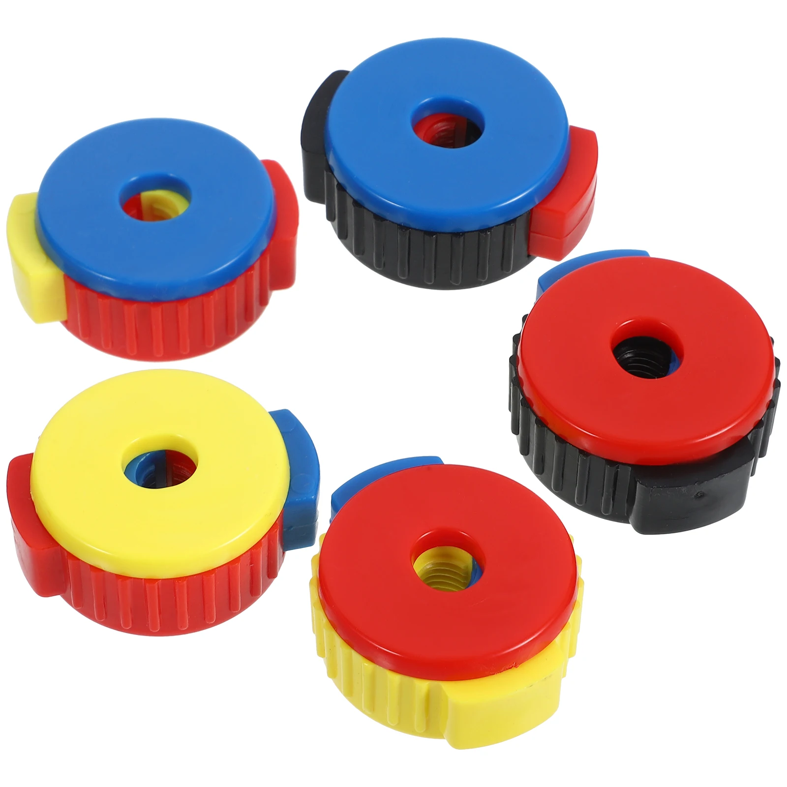 

5 Pcs Quick Release Cap Screw Cymbal Assembly Nuts Replacement Parts Loading Drums Hard Plastic Fixing Buckle