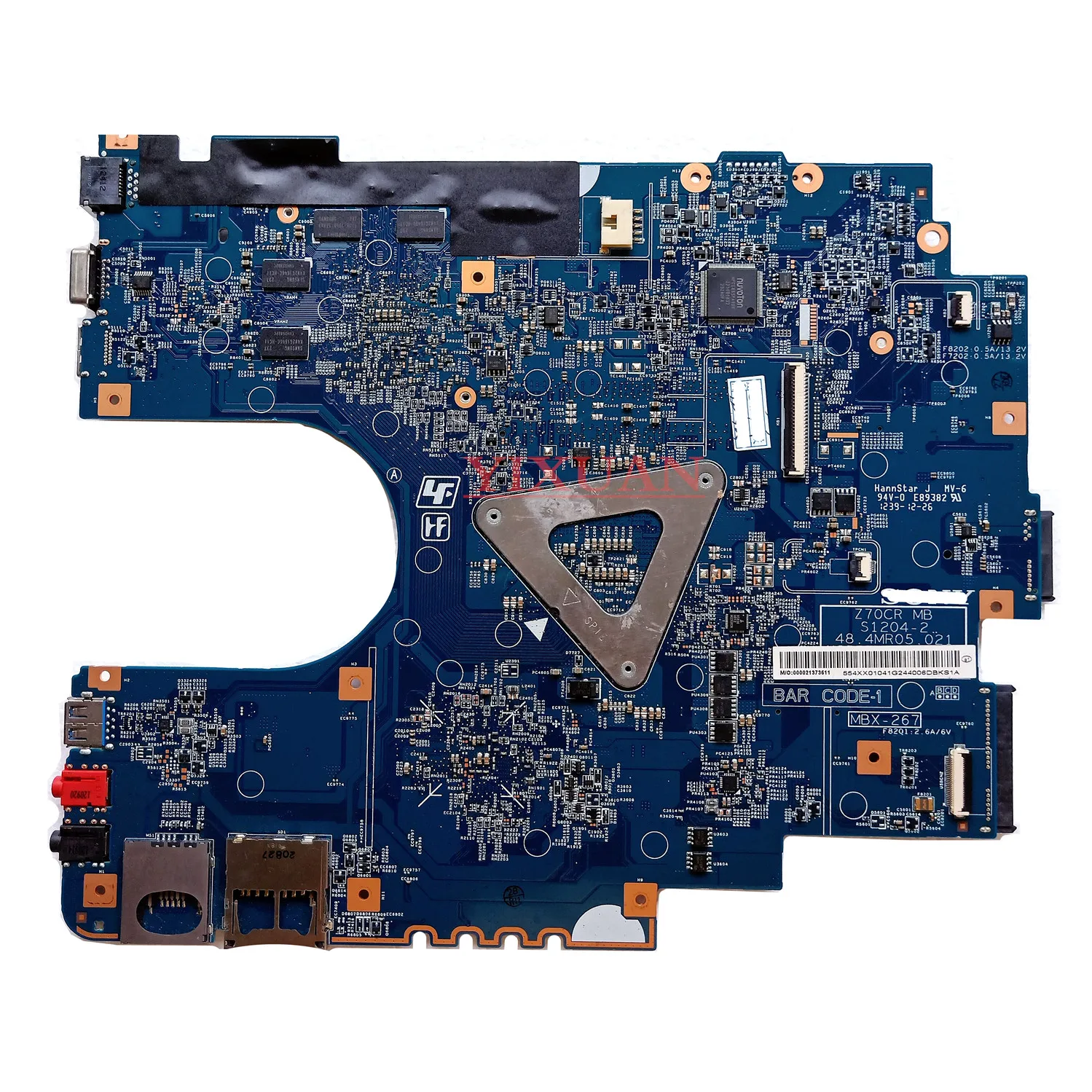 Z70CR S1204-2 MBX-267 For Sony SVE171 SVE1711F1EW series Laptop Motherboard A1892044A A1892051A HM76 HD7600M 2GB graphics