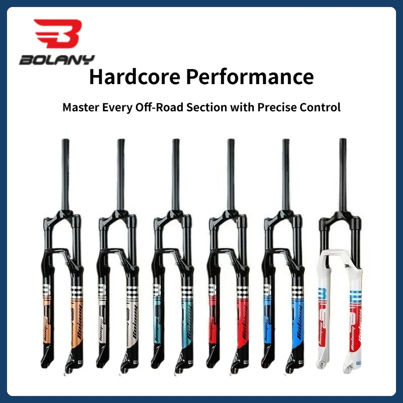 BOLANY 27.5/29 بوصة سريعة الإصدار دراجة هوائية جبلية شوكة تعليق 32 مللي متر Stanchion ، 100 مللي متر شوكة عرض سبائك الألومنيوم ملحقات MTB #1