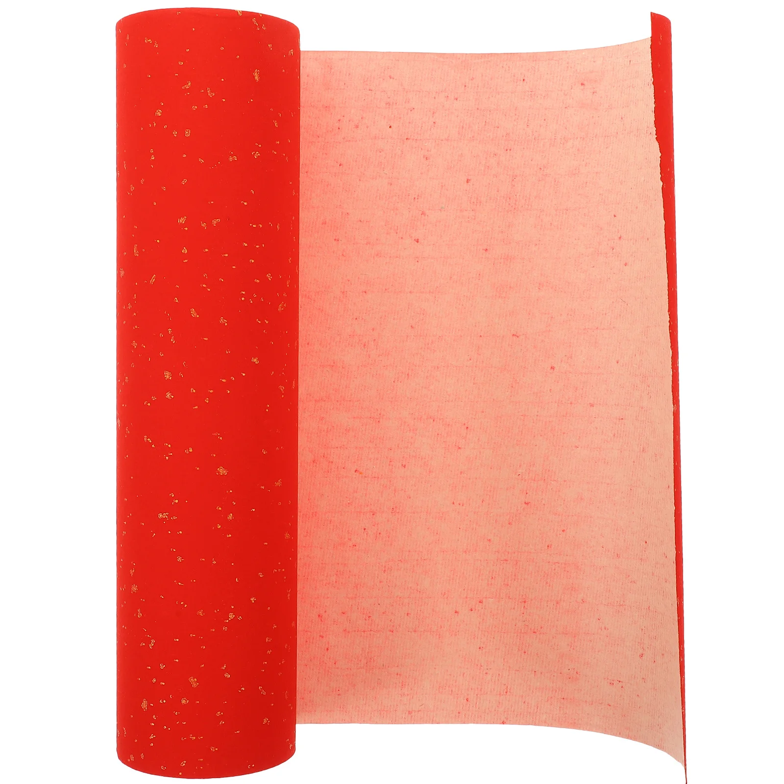 

1 Roll Chinese Writing Paper Red Calligraphy Sheet for Holiday Party DIY Decoration Fu Character Paper Strong Tear-Resistant