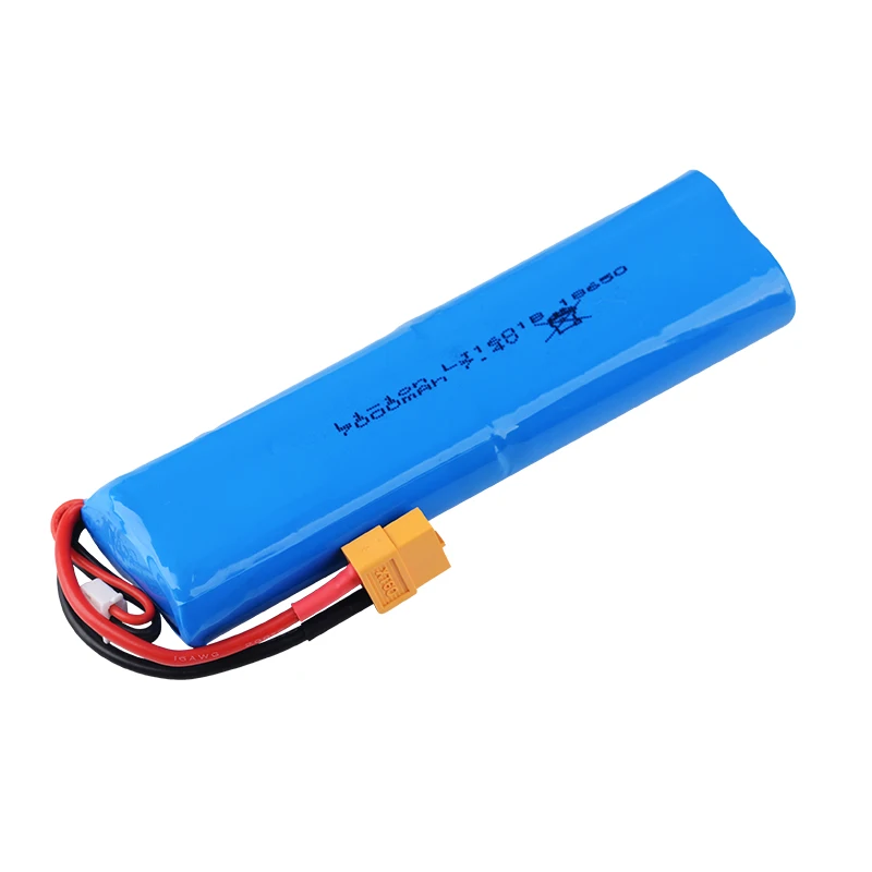 O dużej pojemności 7.4v 5600mAh 18650 bateria Lipo dla Henglong 3818 3819 3838 3839 3848 3858 3868 3878 Ect 1/16 zbiornik RC