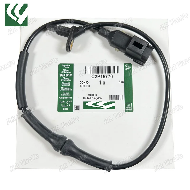 

C2P15770 C2D3597 Rear Axle ABS Wheel Speed Sensor For Jaguar XJ XF XK F-Type