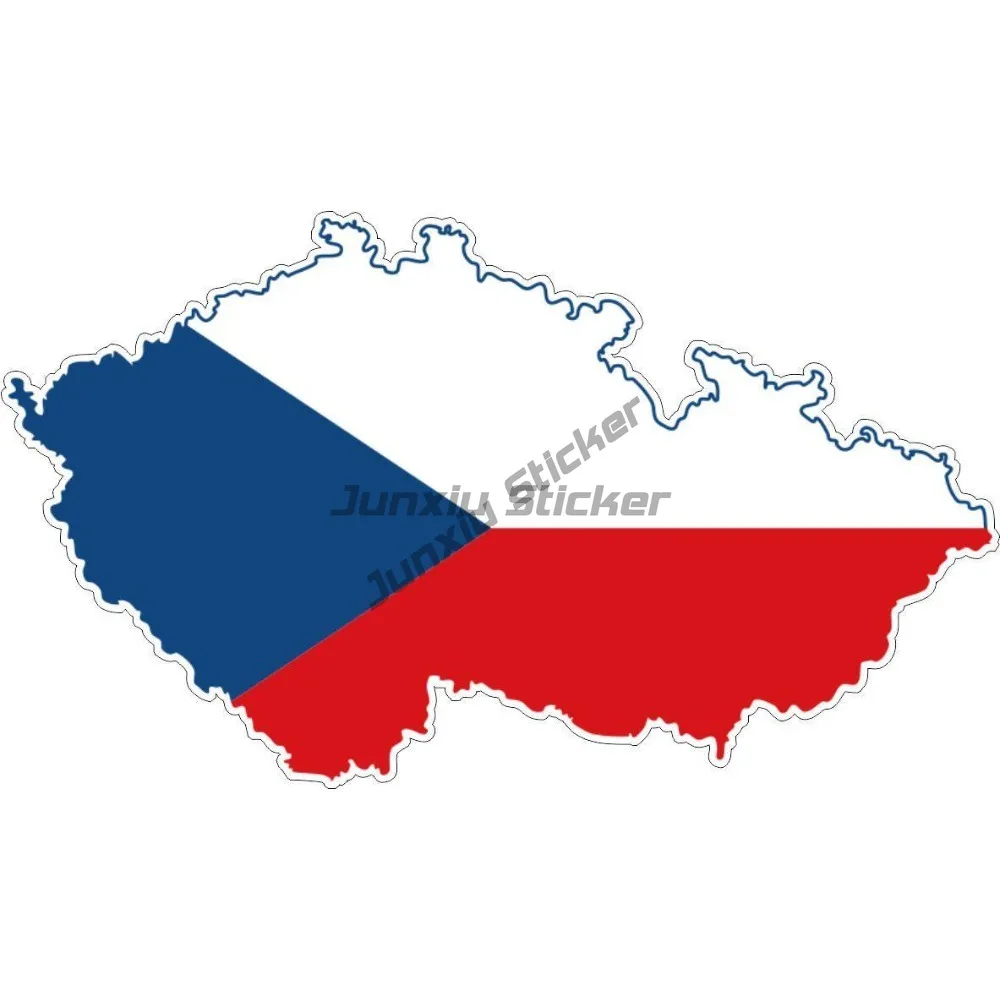 

Sticker Car Moto Map Flag Vinyl Outside Wall Decal Macbbook Czech Republic Decoration Sticker Accessories