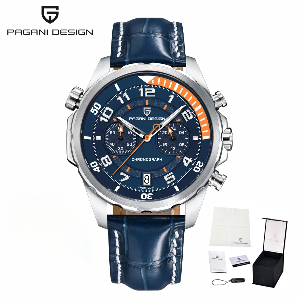 Men's Multi-functional Quartz Chronograph Watch