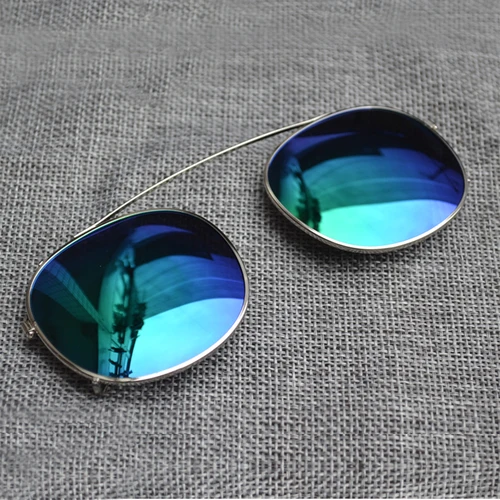 Imagen 1 del producto Lemtosh-gafas de sol polarizadas con Clip para hombre y mujer, lentes de marca de lujo, retro, versátil, Johnny Depp