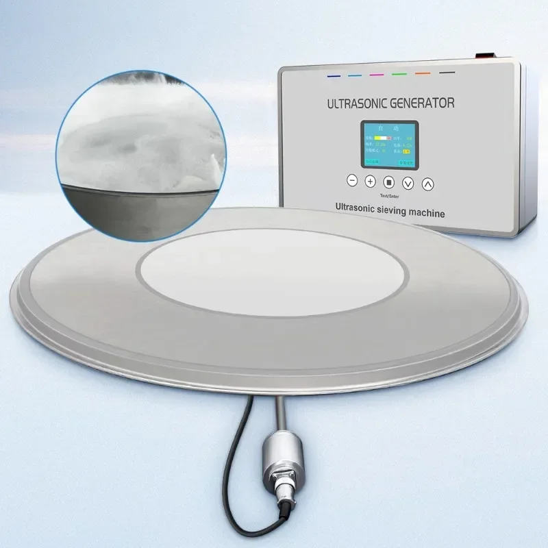 

Factory Custom Stainless Steel Circular 35Khz 28Khz Ultrasonic Vibrating Screen System