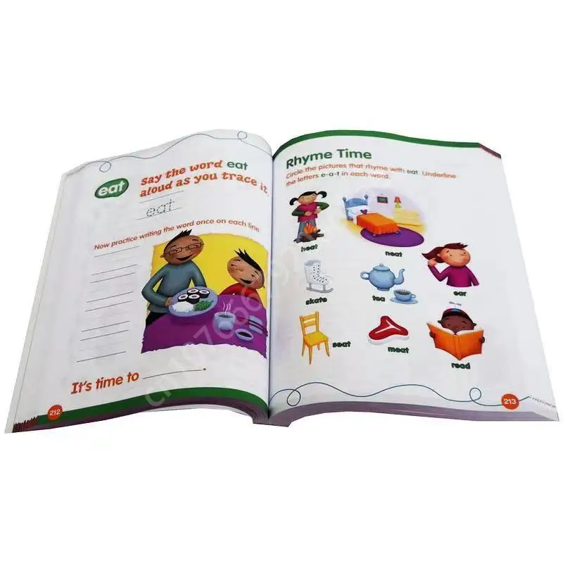 The New Version of Sight Words 220 Common High-frequency Vocabulary Children Learn English Word Book English Textbook