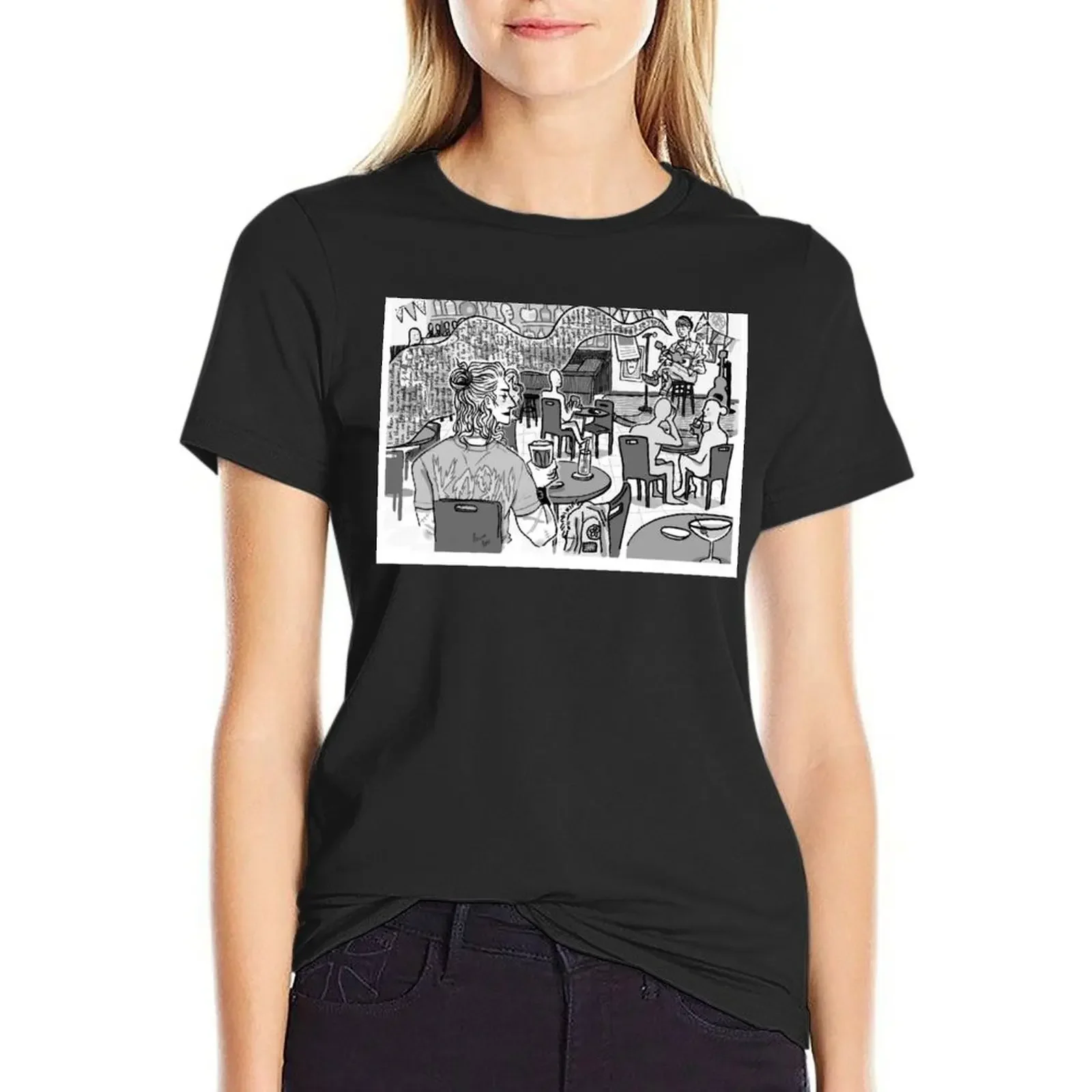 

Geraskier modern AU T-Shirt female Female clothing korean fashion summer clothes for Women