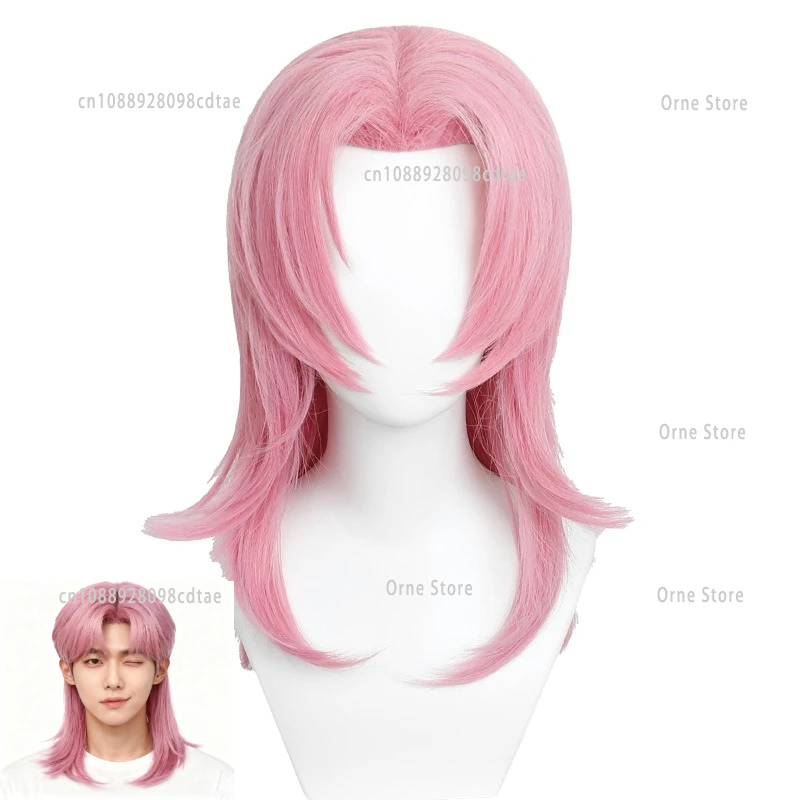 

Kpop Saja Boys Role Play Wig Demon Hunter Halloween Romance Long Hair Heat-resistant Accessories Wig Christmas Children's Gift