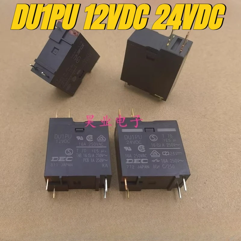 

（Brand New）1pcs/lot 100% original genuine relay:DU1PU 12VDC 24VDC Microwave oven relay 4pins 16A