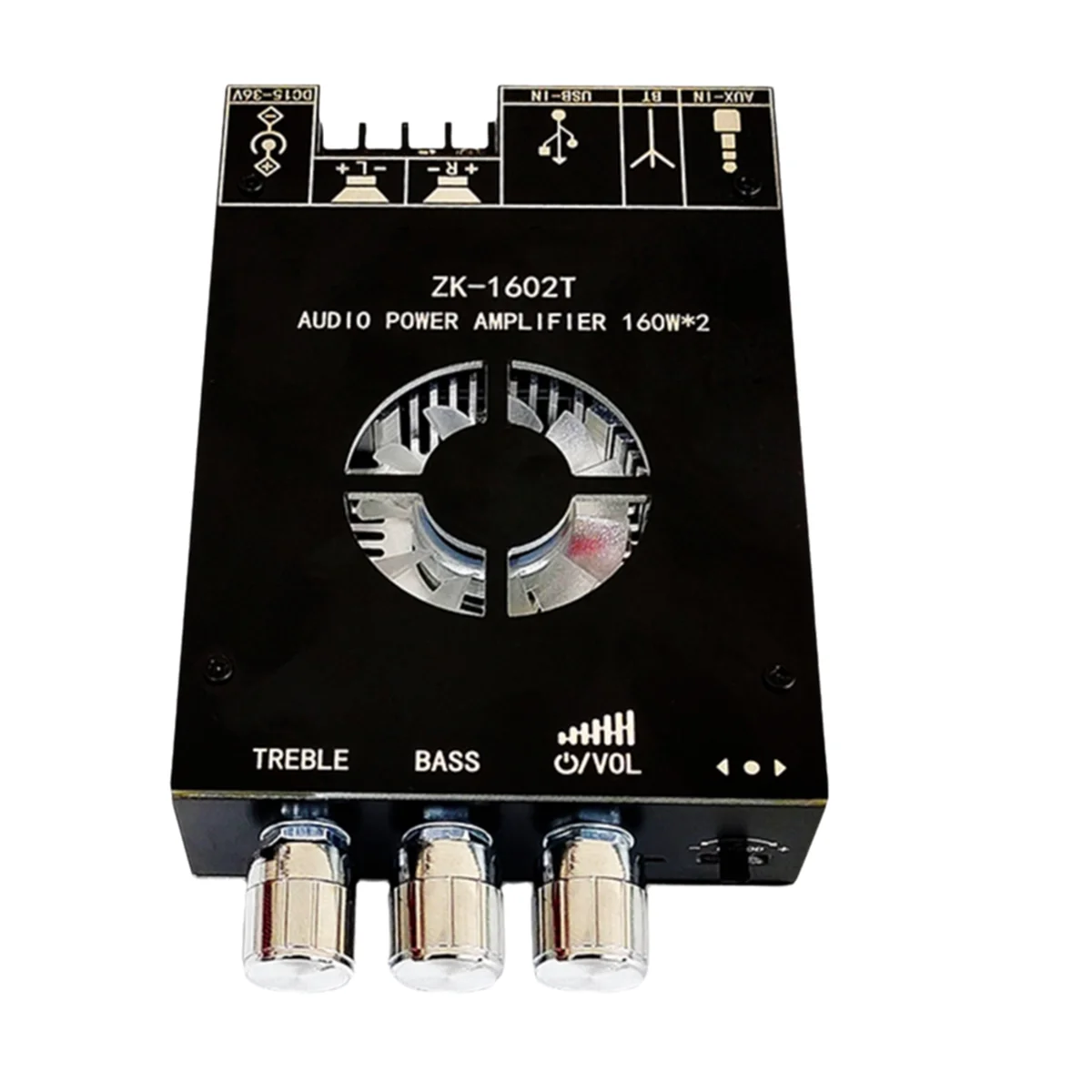 POP-lZK-1602T بلوتوث الصوت مكبر كهربائي وحدة TDA7498E 160WX2 عالية باس تعديل مكبر للصوت المجلس