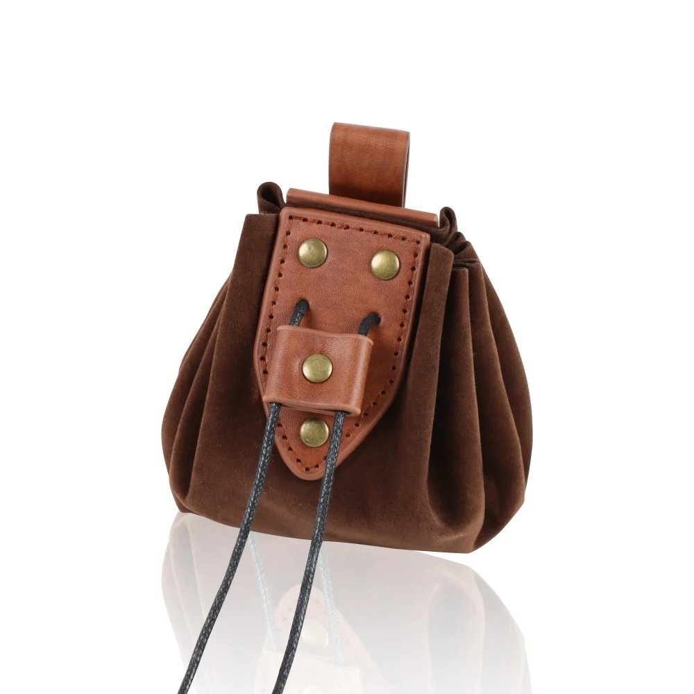 Middeleeuwse riem Retro riem Koperen munt Heuptas Wandelen Rok Clip Viking Ridder Rollenspel Riem Prop