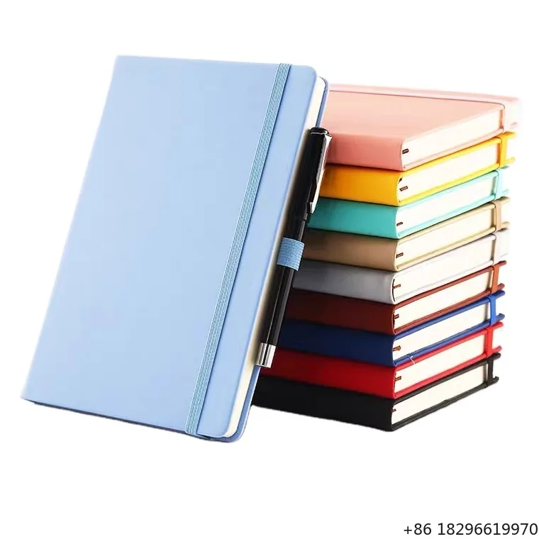 A5 A6 Printed Pattern Bulk Notebooks Custom Leather Journal Notepad
