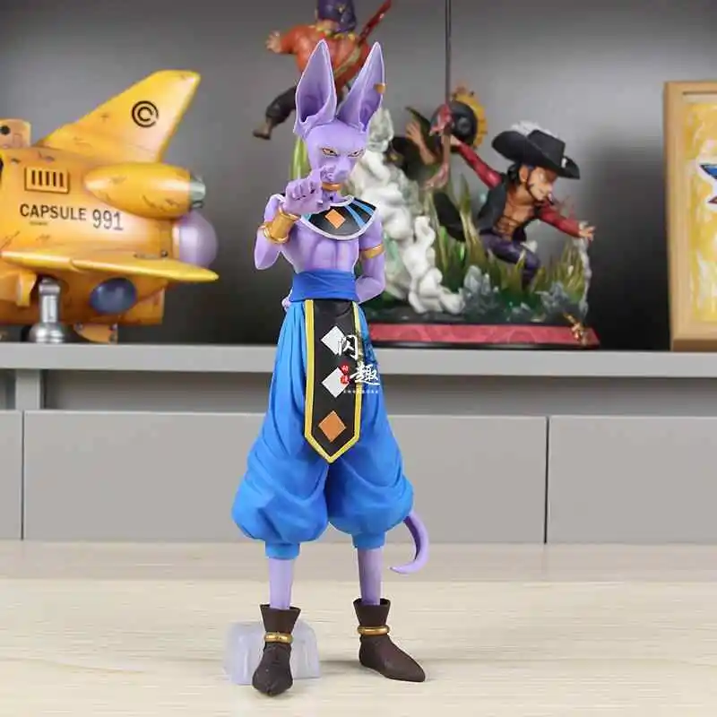 Dragon Ball  25cm Animel Z Beerus Figure God of Destruction Beerus  Figurine PVC Action Figures Collection Model Toys Gifts