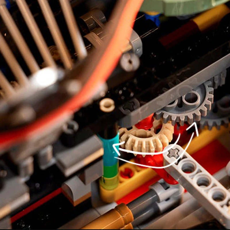 2079 PCS Macchina da scrivere Building Blocks Idee creative classiche Macchina Retro Micro Building Blocks Giocattolo per adulti Regali di festa per bambini