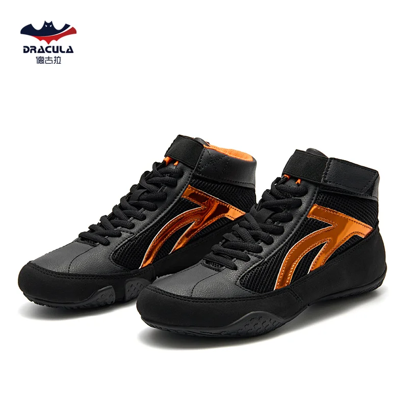 Professional boxing shoes, low-top wrestling shoes, combat and Sanda training shoes, squat shoes