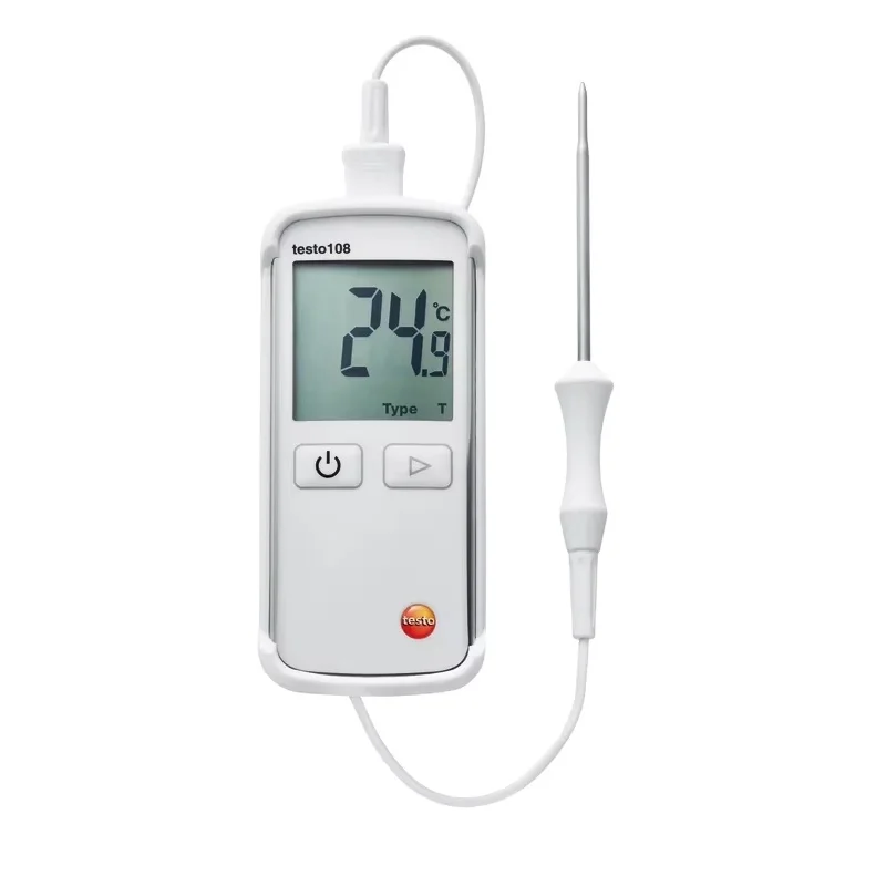 Testo 108 Digital Food Thermometer 0563 1080 Portable Temperature Meter -50 to +300 C