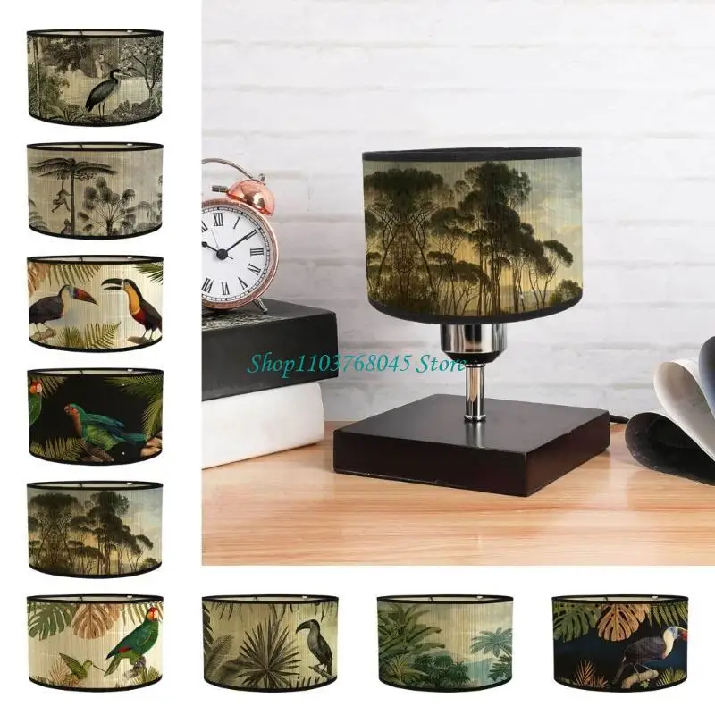 

R53F Printing Painting Lamp Shade Hanging Light Covers Ceiling Pendant Lampshade