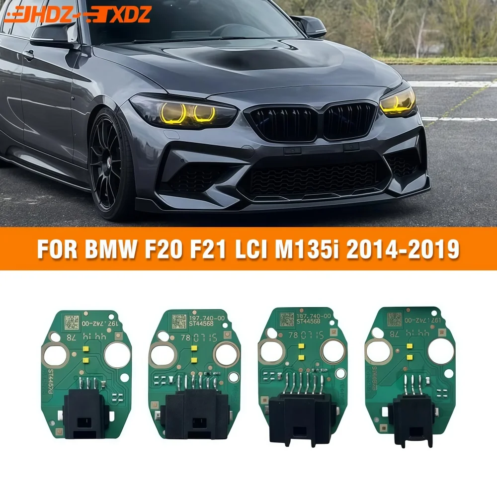 

Angel Eyes DRL Boards Yellow Blue Amber Red Non RGB For 2016-2019 BMW 1 Series F20 F21 LCI LED Headlight Daytime Running Light