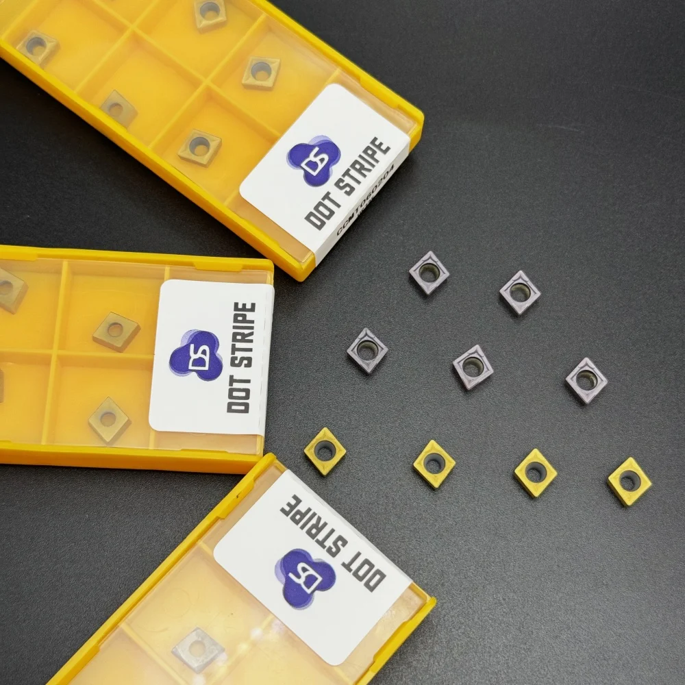 CCMT060204 CCMT060208 스테인레스 스틸 터닝용 카바이드 인서트 CCMT 060204 060208 CNC 작업 도구